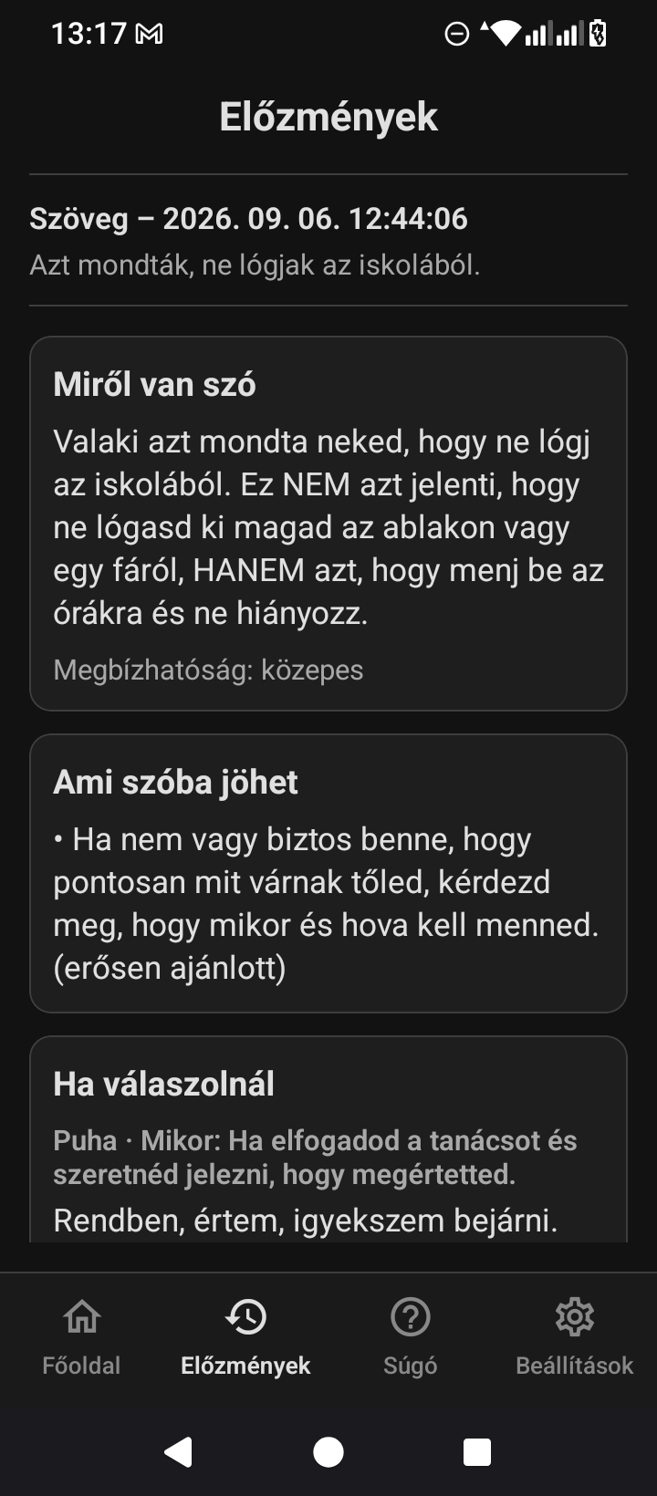 ÉRTEM! szövegértelmezés